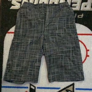 Youth XL Black Cargo Golf Shorts